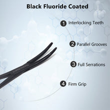 Load image into Gallery viewer, Mosquito Hemostat Forceps 5" (12.7cm) Curved, Stainless Steel, Black