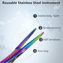 Load image into Gallery viewer, Kelly Hemostat Forceps 5.5" Straight, Stainless Steel, Multi