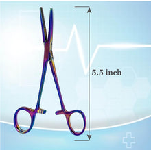 Load image into Gallery viewer, Kelly Hemostat Forceps 5.5" Straight, Stainless Steel, Multi