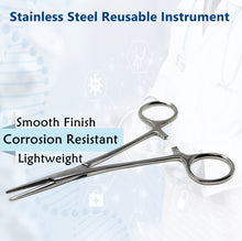 Load image into Gallery viewer, Mosquito Hemostat Forceps 5" (12.7cm) Straight, Stainless Steel