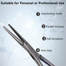 Load image into Gallery viewer, Mosquito Hemostat Forceps 5" (12.7cm) Straight, Stainless Steel