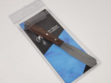 Load image into Gallery viewer, 3" Blade Lab Spatula With Rivetted Wooden Handle and Stainless Steel Blade