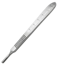 Load image into Gallery viewer, Premium Quality Scalpel Handle #3, With Graduated / Scale Handle, Stainless Steel ( Fits Size 9-16 Scalpel Blades )