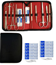 Load image into Gallery viewer, 20 Pcs Advanced Biology Lab Anatomy Medical Student Dissecting Kit With Scalpel Blades #10 + #11