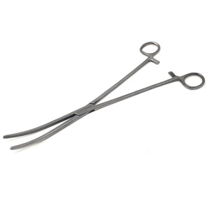 Pean Full Serrated Hemostat Forceps 12", Curved, Stainless Steel