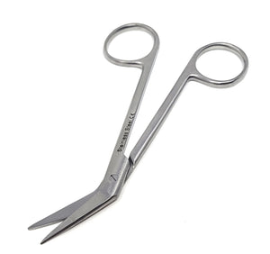 IRIS Dissecting Scissors 4", Angled, Stainless Steel