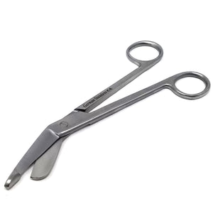 Left Handed Lister Bandage Scissors 7.25" Stainless Steel Shears
