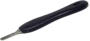 Stainless Steel Scalpel Handle #8 with Thick Plastic Handle (Fits Size 60-70 Scalpel Blades)