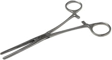 Load image into Gallery viewer, Carmalt Artery Forceps Straight 6.25&quot;, Longitudinal Jaws, Stainless Steel
