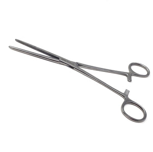 Pean Full Serrated Hemostat Forceps 7.25", Straight, Stainless Steel