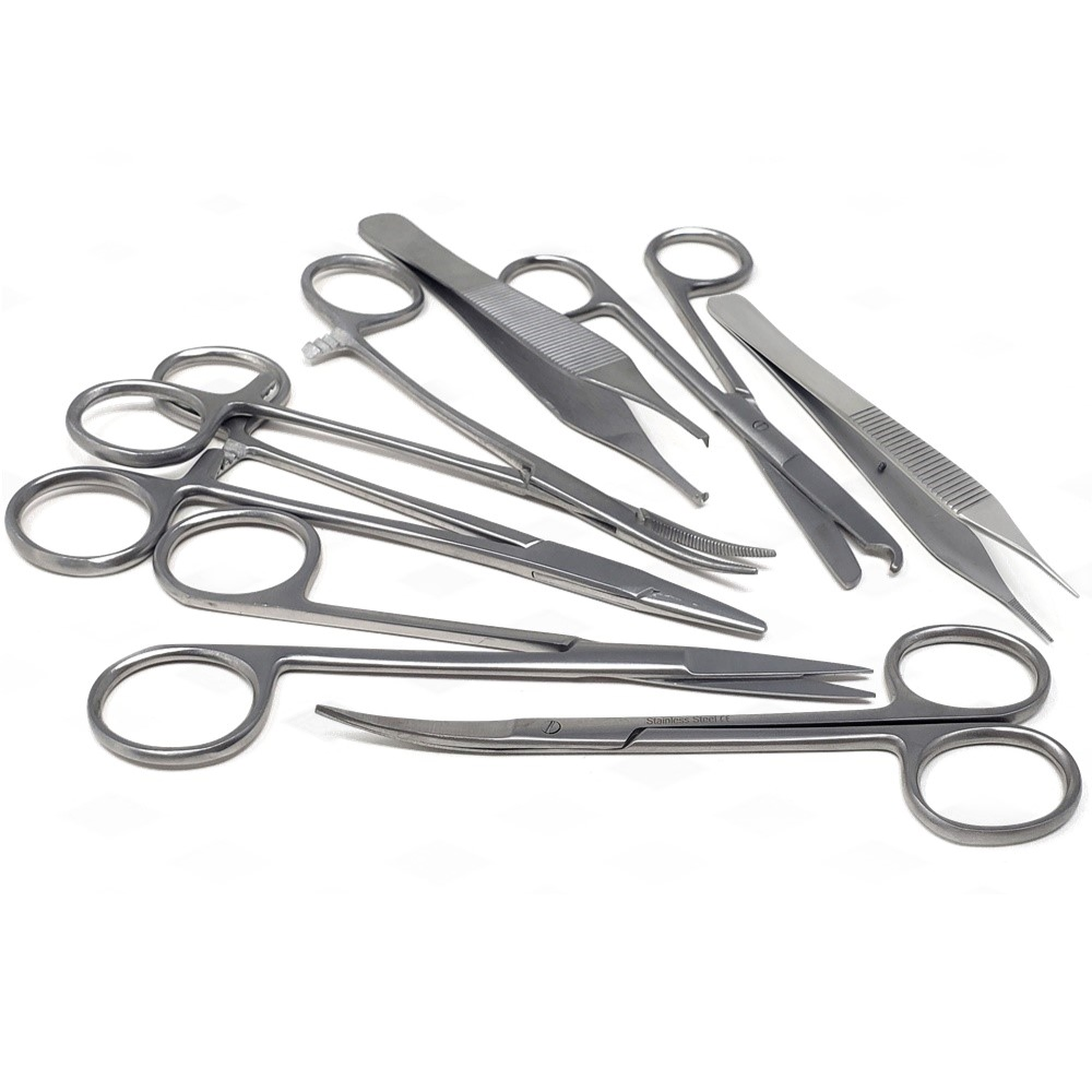 7 Pcs Dissecting Kit Stainless Steel Instruments – HIGH TECH INSTRUMENTS