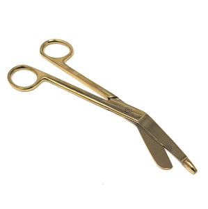 Lister Bandage Scissors 7.25" Gold, Stainless Steel