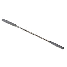 Load image into Gallery viewer, Stainless Steel Lab Spatula Double Sided Sampler, Square &amp; Round End, 9&quot; Length
