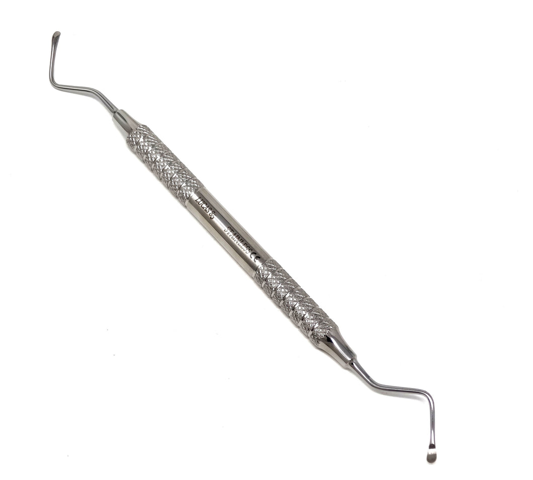 Lucas Bone Curette #85, Hollow handle, Ultra Light, Double Ended