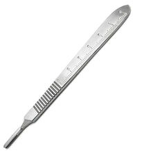 Load image into Gallery viewer, Premium Quality Scalpel Handle #3, With Graduated / Scale Handle, Stainless Steel ( Fits Size 9-16 Scalpel Blades )
