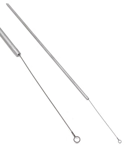 Wire Loop Instrument Bacterial Inoculating Loop 4 mm, Single Nichrome Wire, With Aluminum H ...