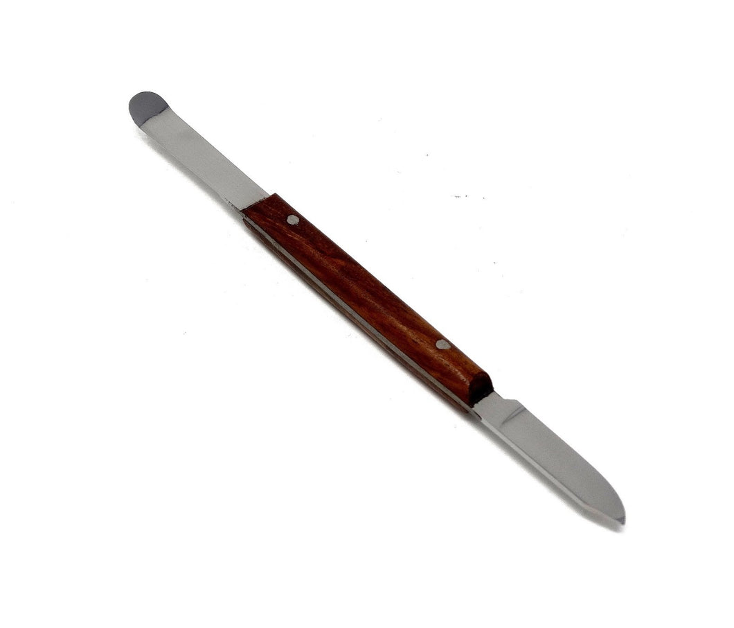 Stainless Steel Double Ended Fahenstock Knife and Curved Spatula, 5.5