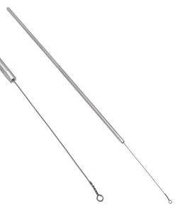 Bacterial Inoculating Loop 2 mm, Single Nichrome Wire, With Aluminum Handle