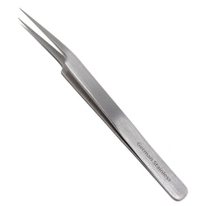 Stainless Steel 3D 5D 6D Volume False Eyelash Extension Tweezers Pro Straight, Premium Quality