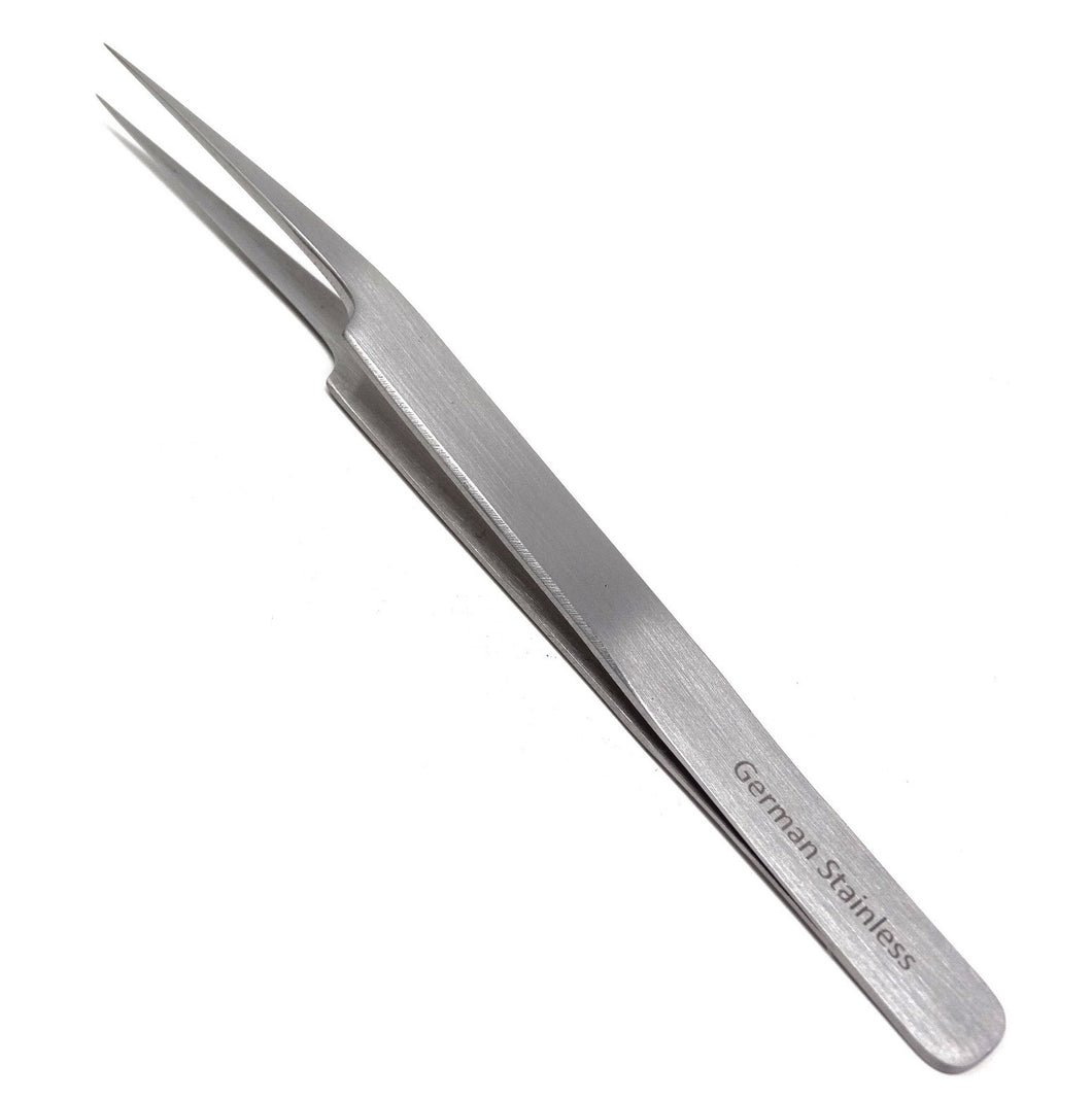 Stainless Steel 3D 5D 6D Volume False Eyelash Extension Tweezers Pro Straight, Premium Quality