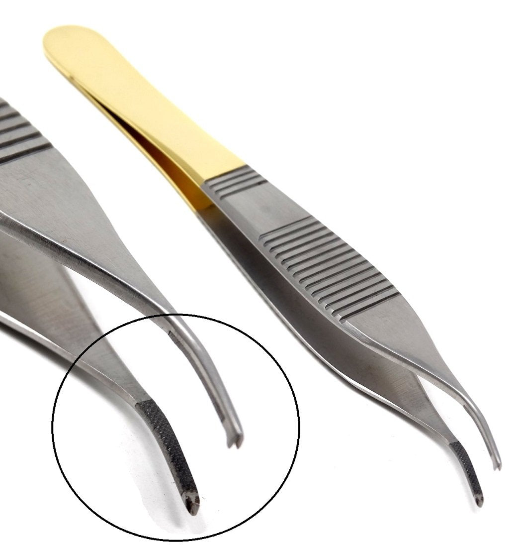 TC Adson Tissue 1x2teeth Forceps 4.75