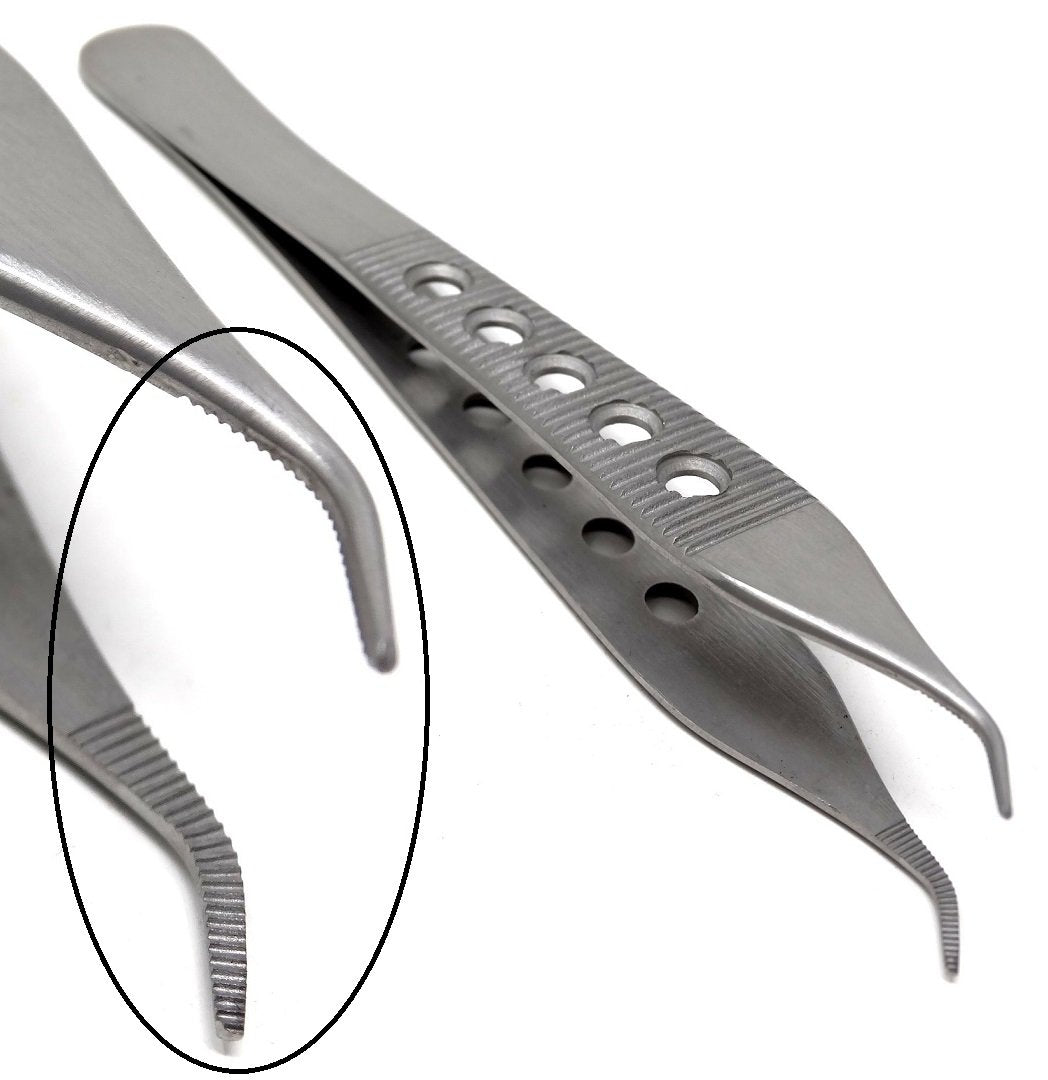 Premium Quality Adson Dressing Serrated Forceps 4.75