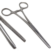 Load image into Gallery viewer, Carmalt Artery Forceps Straight 6.25&quot;, Longitudinal Jaws, Stainless Steel
