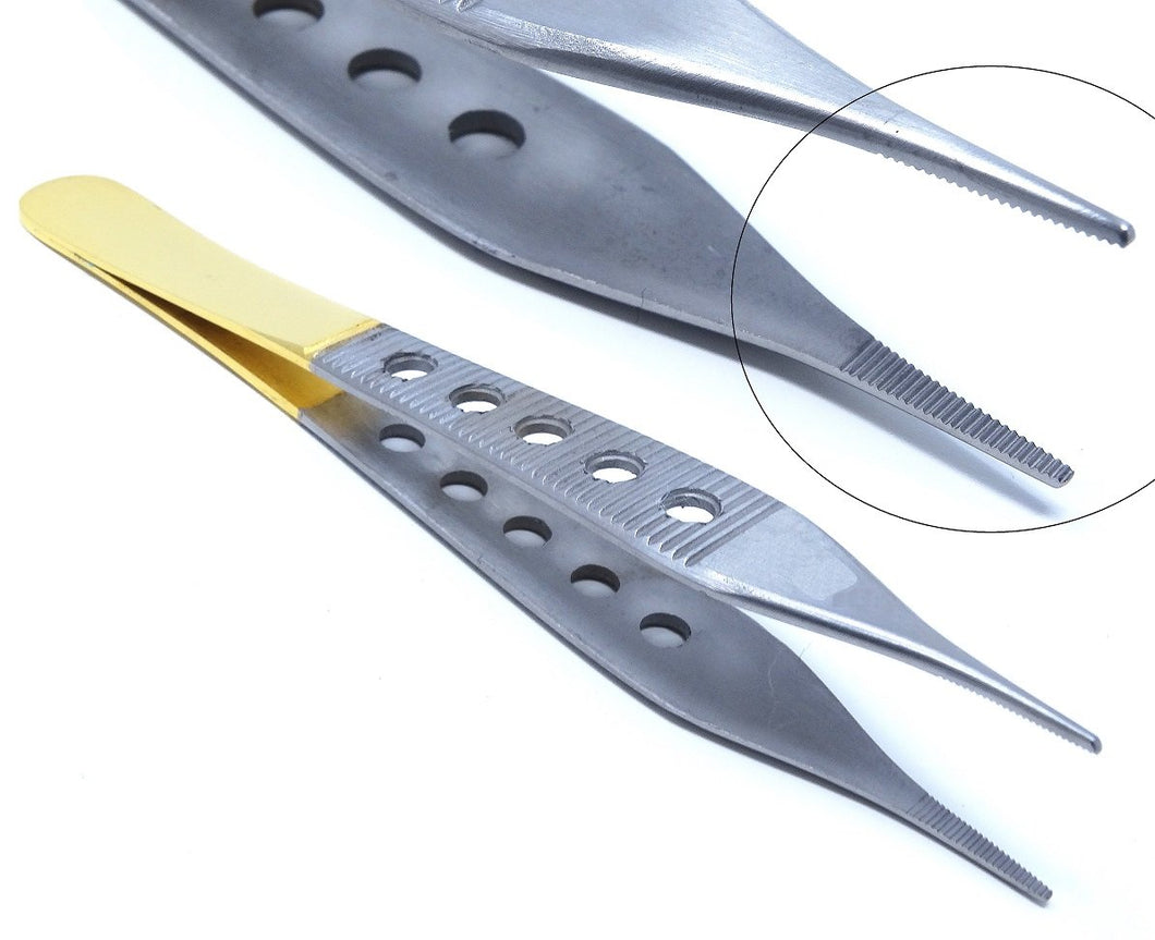 Premium Quality Adson Dressing Serrated Forceps 6